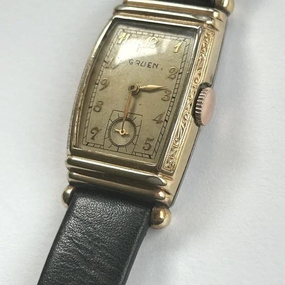 Authentic Vintage Original Gruen Wristwatch SUPER FAST SHIPPING - Picture 5 of 13